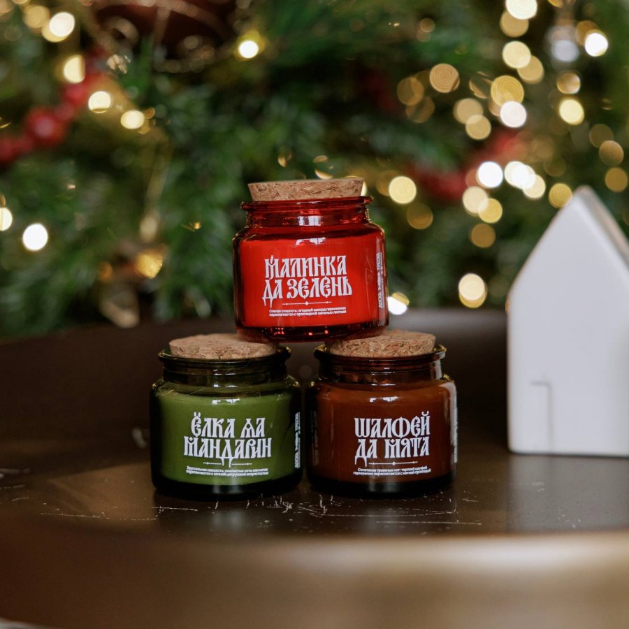 Аромасвеча с треском Свечи, которые наполнят ваш дом уютом и северными ароматами. Сделаны из соевого воска, деревянный фитиль приятно трещит при горении.